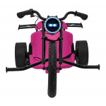 Elektrická motorka Drift Bike 21 - ružová